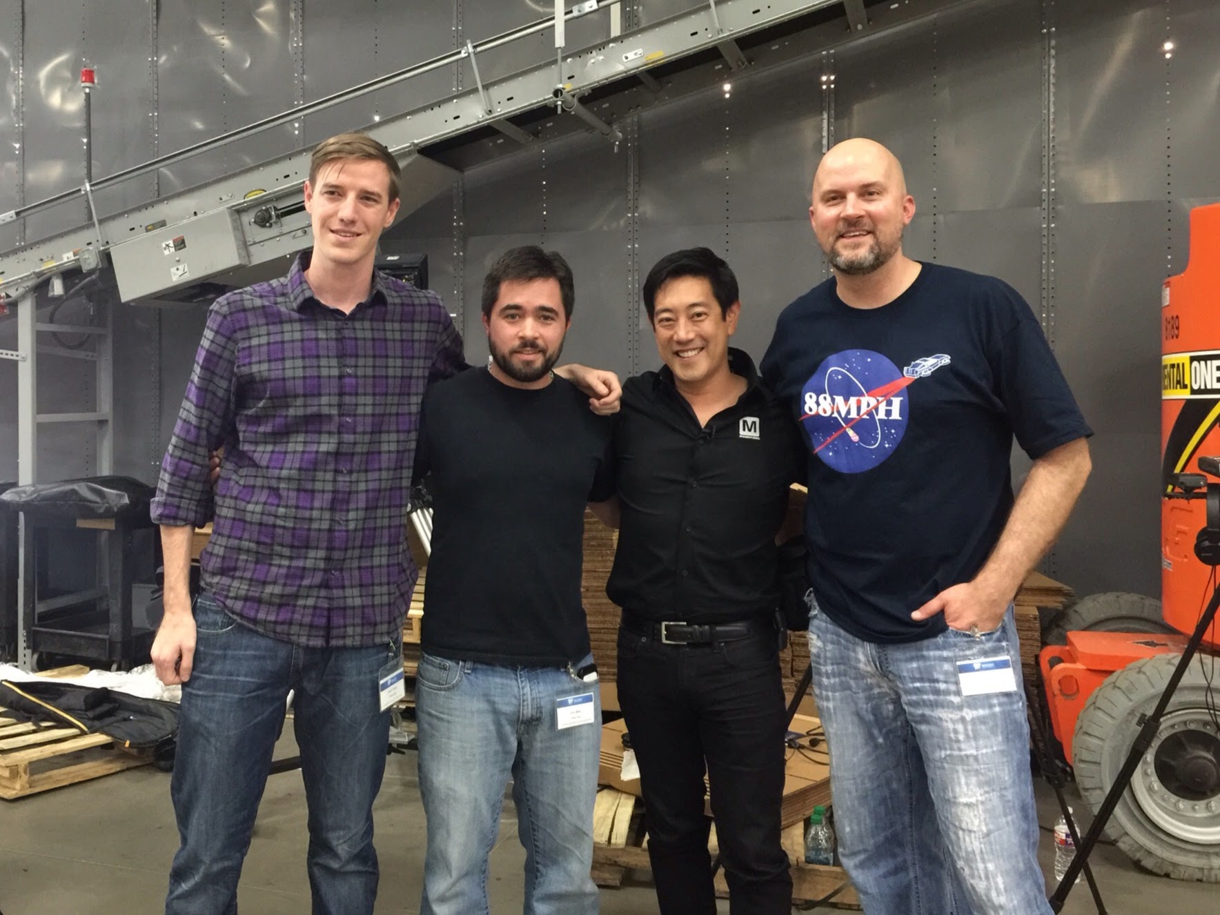 First Shoot with Grant Imahara for Mouser Electronics