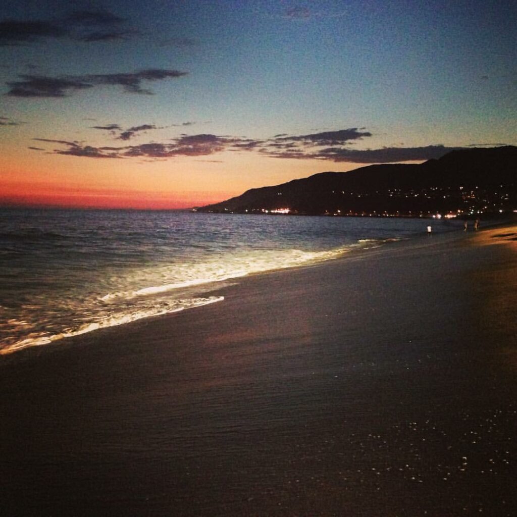 Malibu_beach_at_sunset