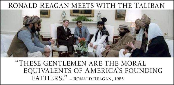 Reagan Meets with the Taliban